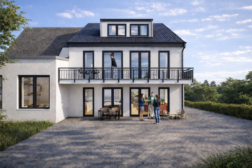 Neubau Doppelhaushälfte