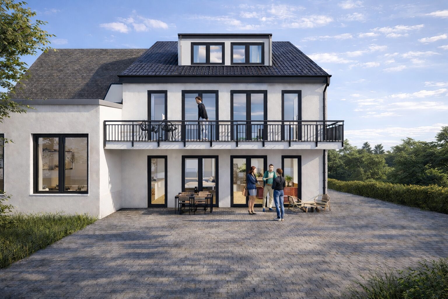 Neubau Doppelhaushälfte