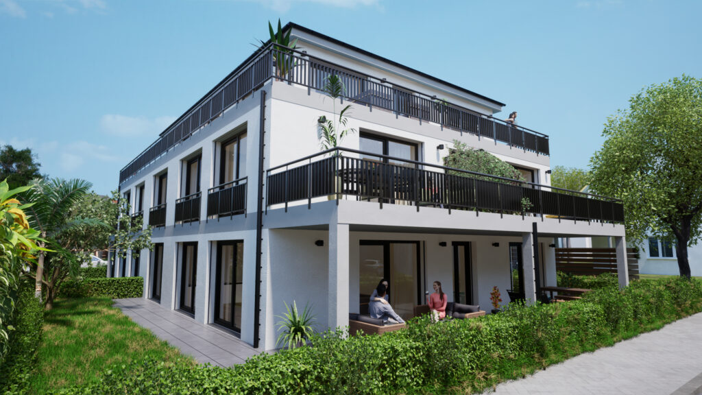 Neubau von einem 6-Familienhaus